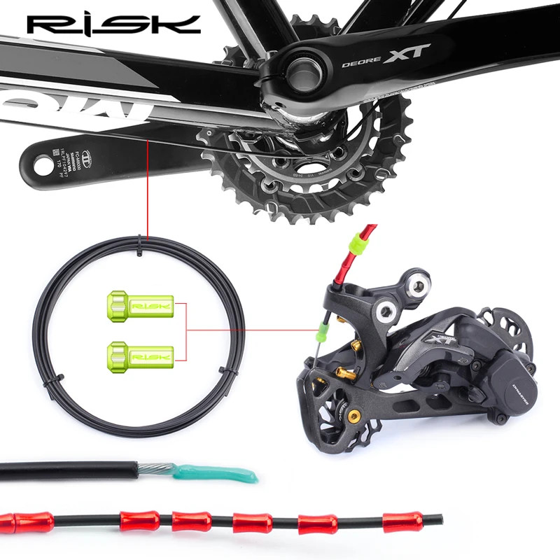 3M Bike Brake Shift Cable Liner with 2 Dust Plugs MTB Road Cable Housing
