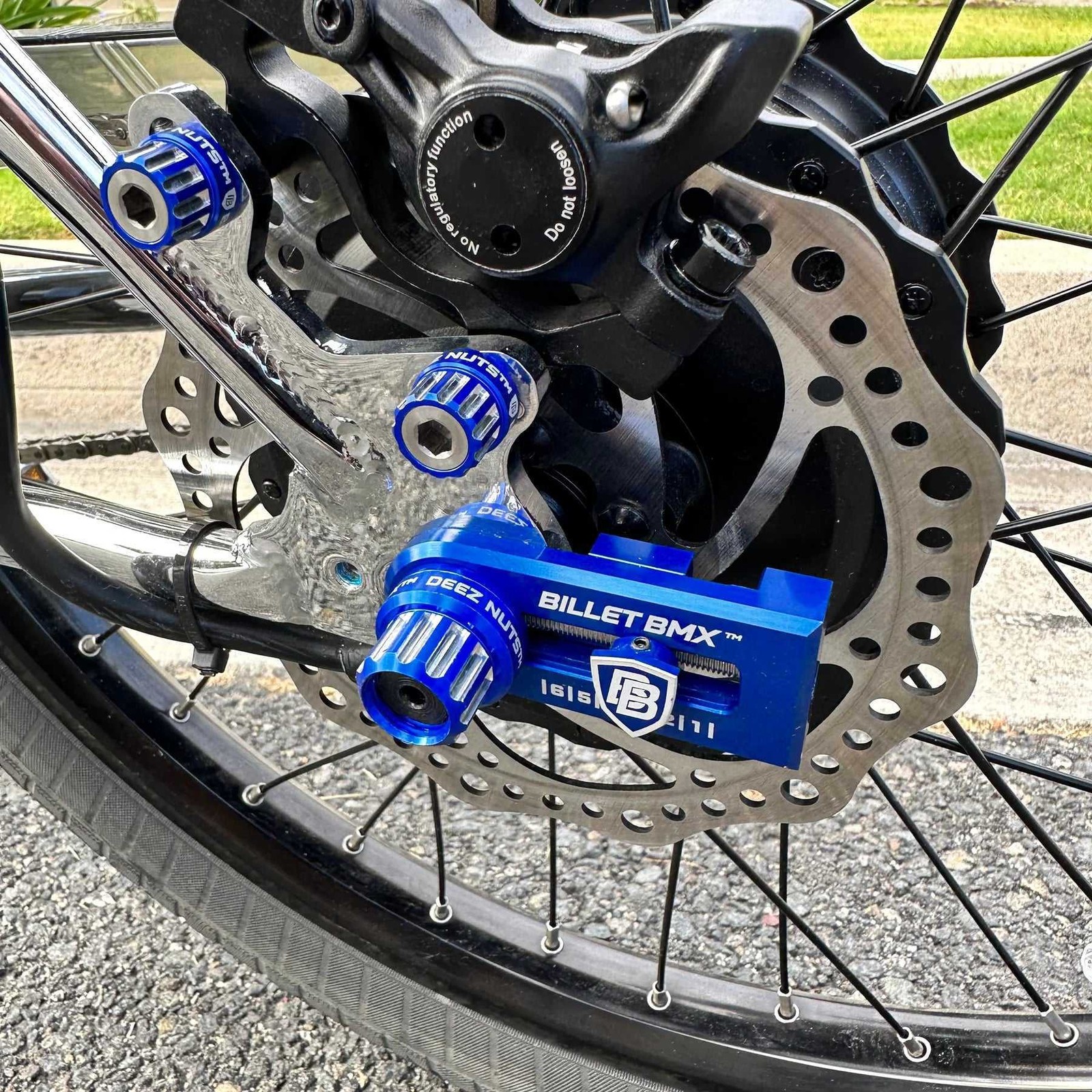 BILLET BMX Chain Tensioners 14mm Axle Pair for GT, Throne and ZOOZ Bikes (2-PACK