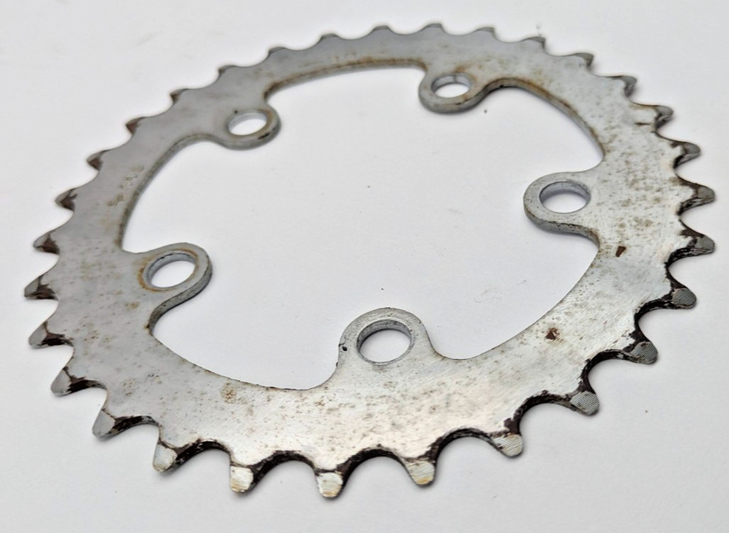 SAKAE SR 363 30 TOOTH 30T CHAINRING 74MM BCD SILVER 5-ARM TRIPLE CRANKSET