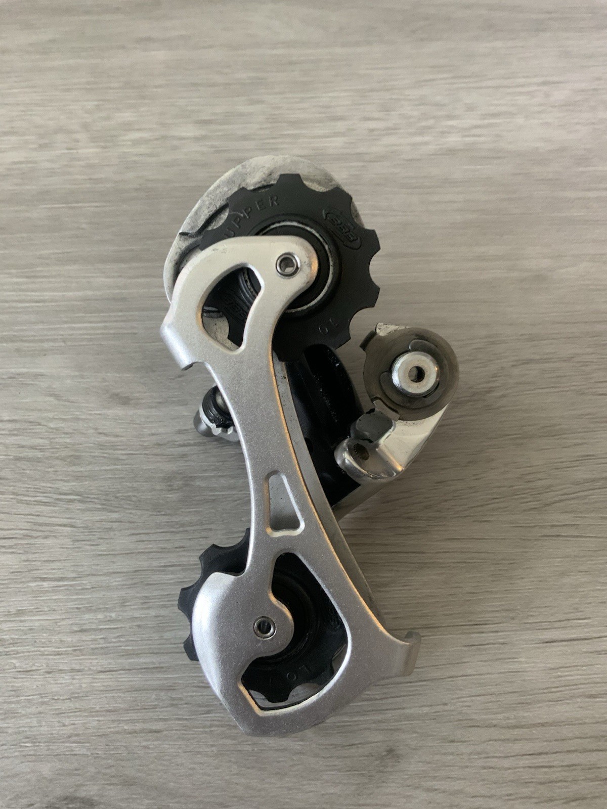 CAMPAGNOLO CHORUS REAR DERAILLEUR LONG CAGE 10 OR 9 SPEED 208 GRAMS