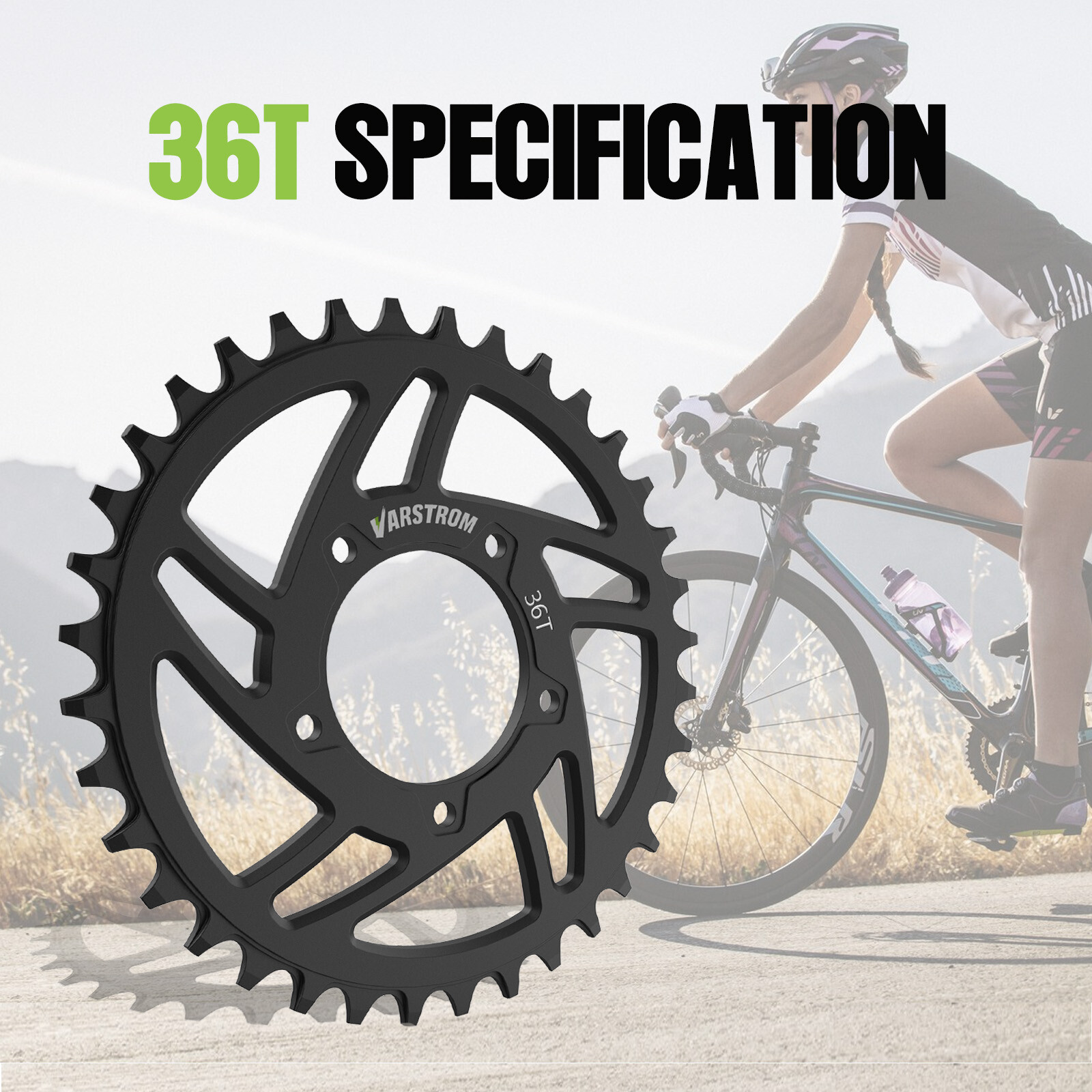 36T Sprocket for BAFANG BBS02B BBS01B 250W-750W Mid Drive Kit 42T Chainring