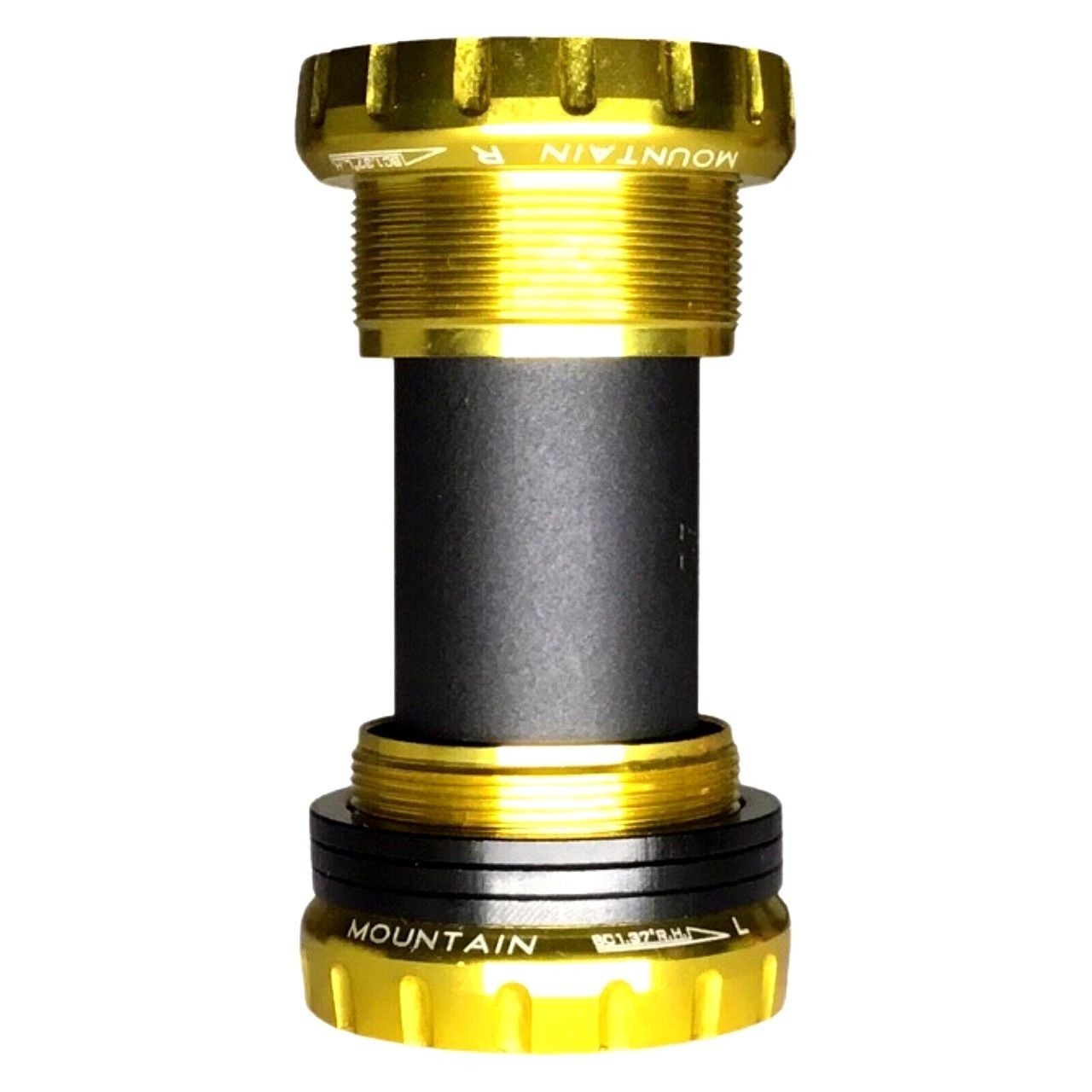 MTB Bottom Bracket 24mm Hollowtech II 68-73mm English Thread Gold
