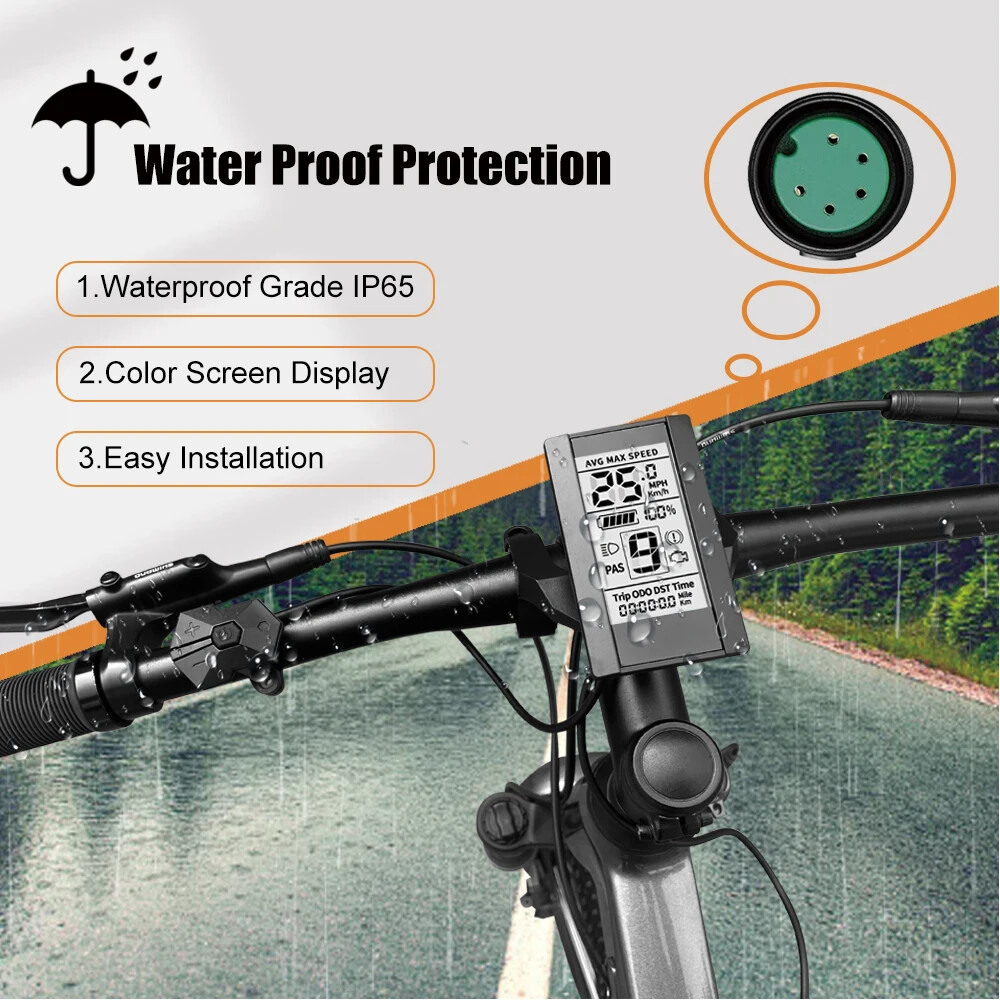 Electric Bike 800S LCD Display for BBS M400 G330 G510 Electric Mid Drive Kit