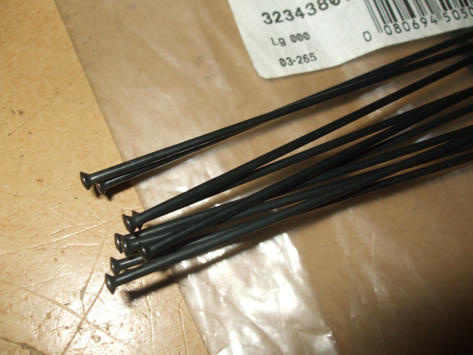 NEW – Mavic Crossmax Enduro Spokes / Black, Round