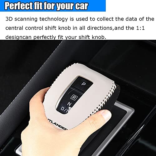 Custom Interior Accessories for Mitsubishi Outlander 2022 2023 Beige + Black