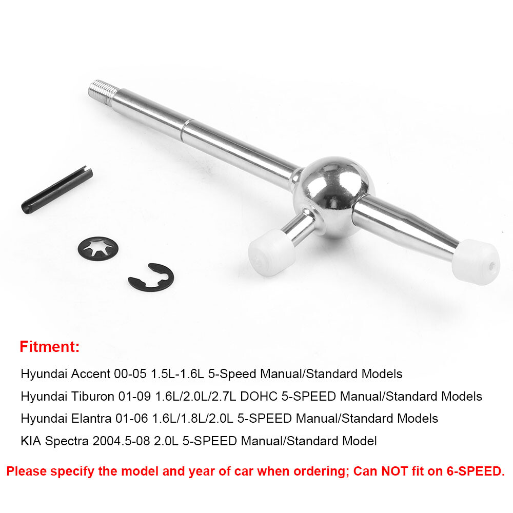 Manual/Standard Short Shifter Manual for Hyundai 01-09 1.6/2.0/2.7L DOHC 5-Speed