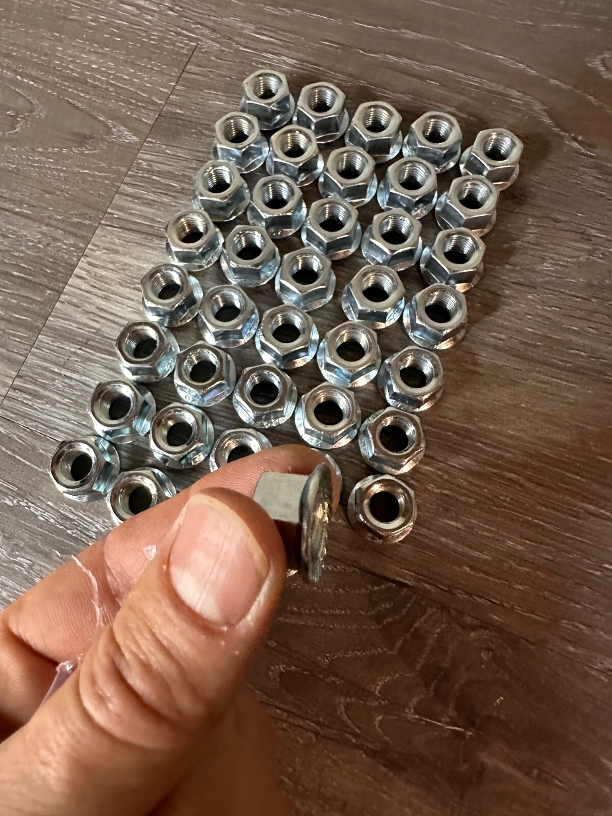 40 Pack Steel 3/8″ X 24 BMX Bike Hub Axle Nuts Haro GT DK Redline 24 TPI