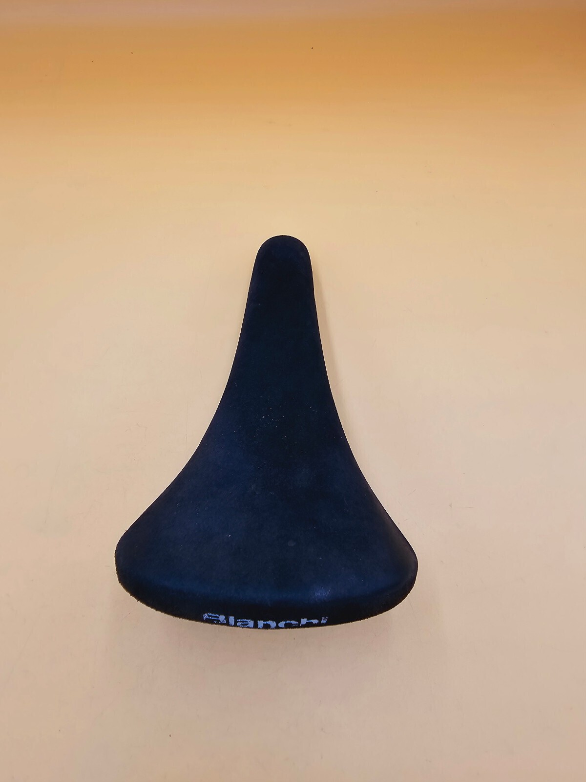 Saddle Selle Italia Bianchi Suede (Imitation?) black saddle vintage retro