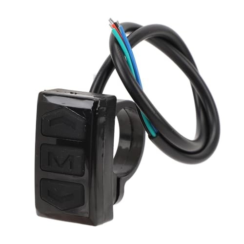 Electric Bike Display Switch LCD Grip Handlebar Control Button E-Bike