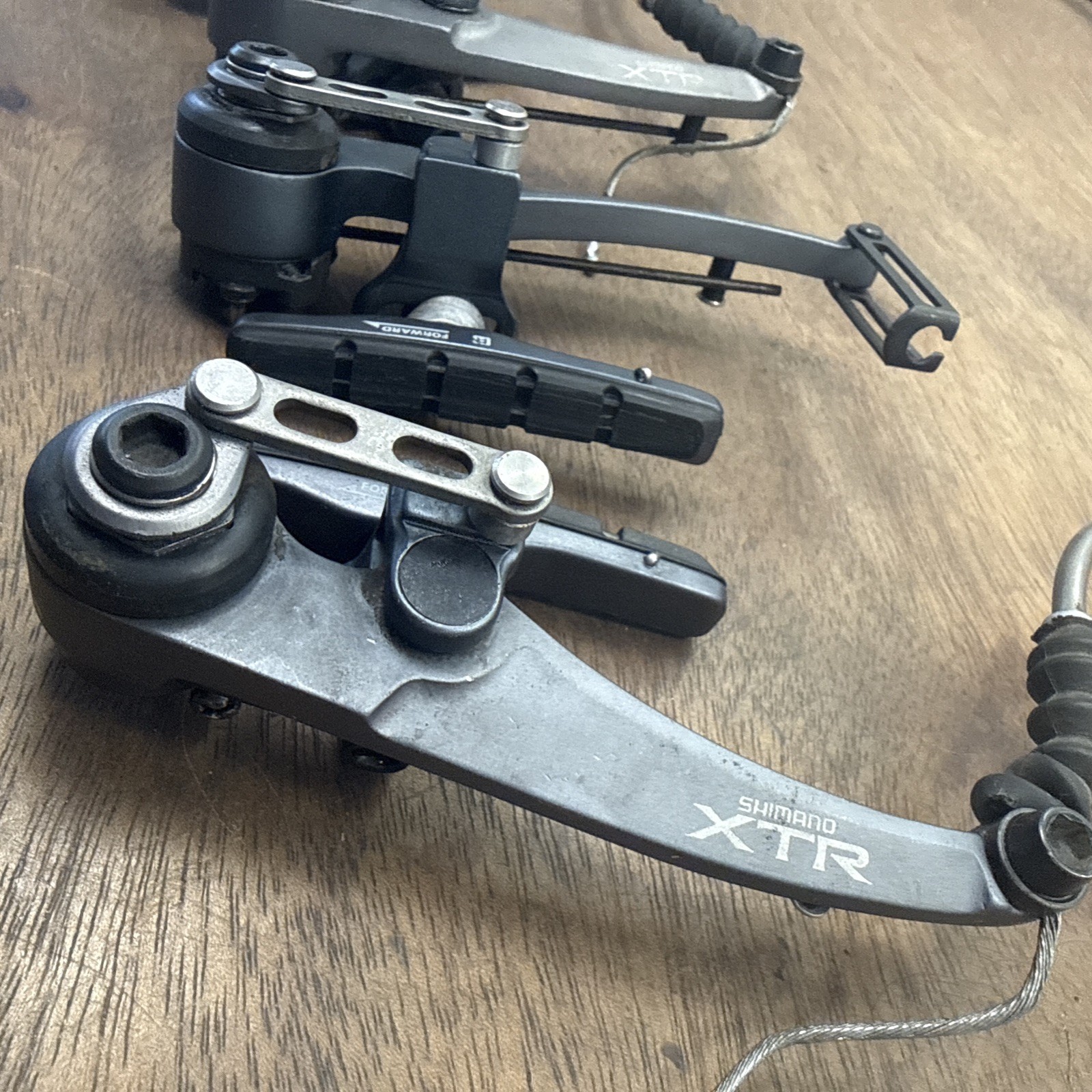 Shimano XTR BR-M950 V-Brake Set Pair Front Rear Japan