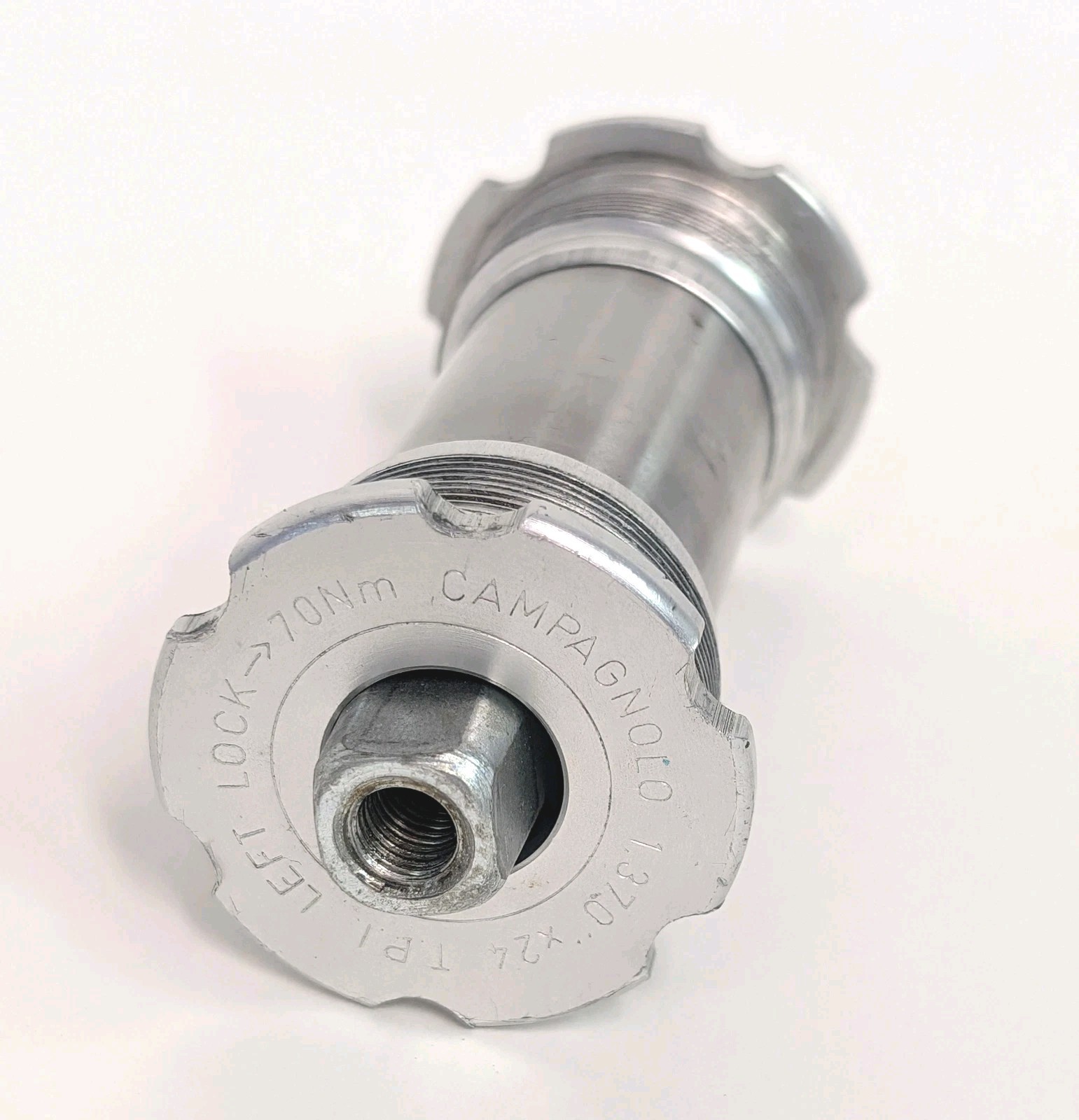 Campagnolo Veloce Square Taper Bottom Bracket 111mm English 1.37 x 24 Smooth VGC