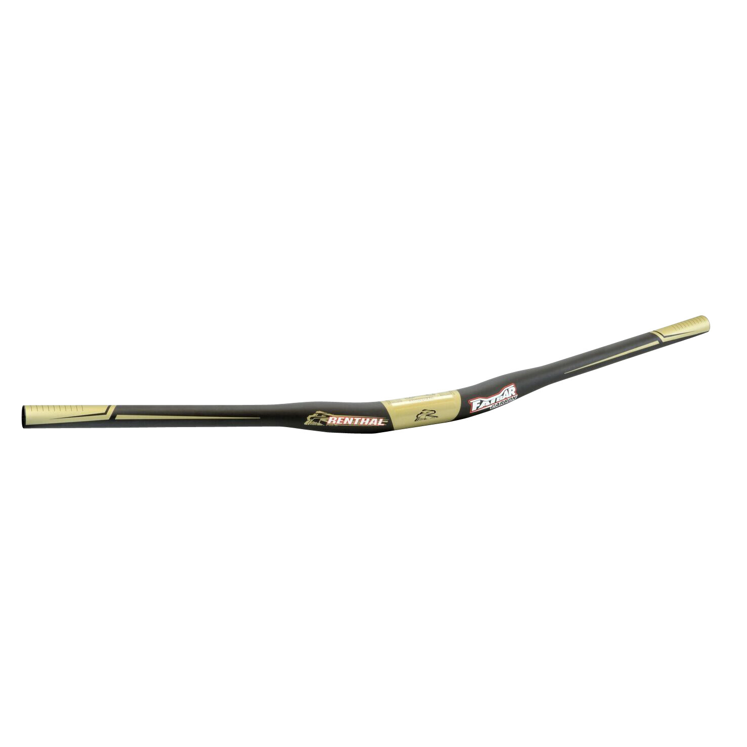 Renthal FatBar Carbon V2 Handlebar: 31.8mm, 20 x 800mm, Carbon
