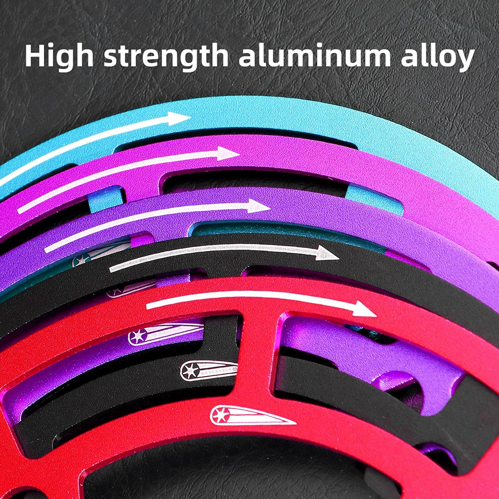 104BCD Bike Chainring Guard 32-42T Aluminum MTB Chainwheel Protector Cover