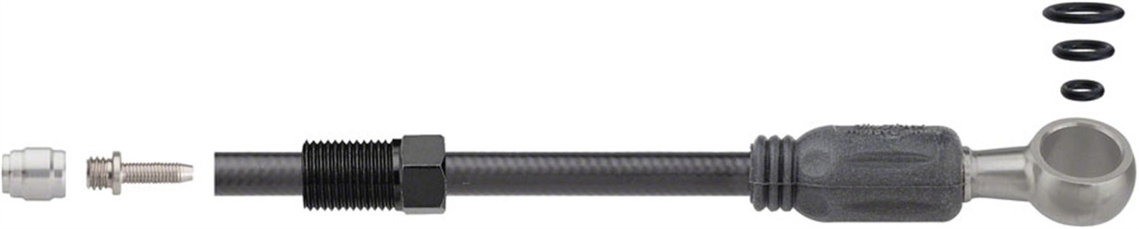 Jagwire Sport DOT Hydraulic Hose Kit for SRAM Level Ultimate, Code, 2000mm, Blac
