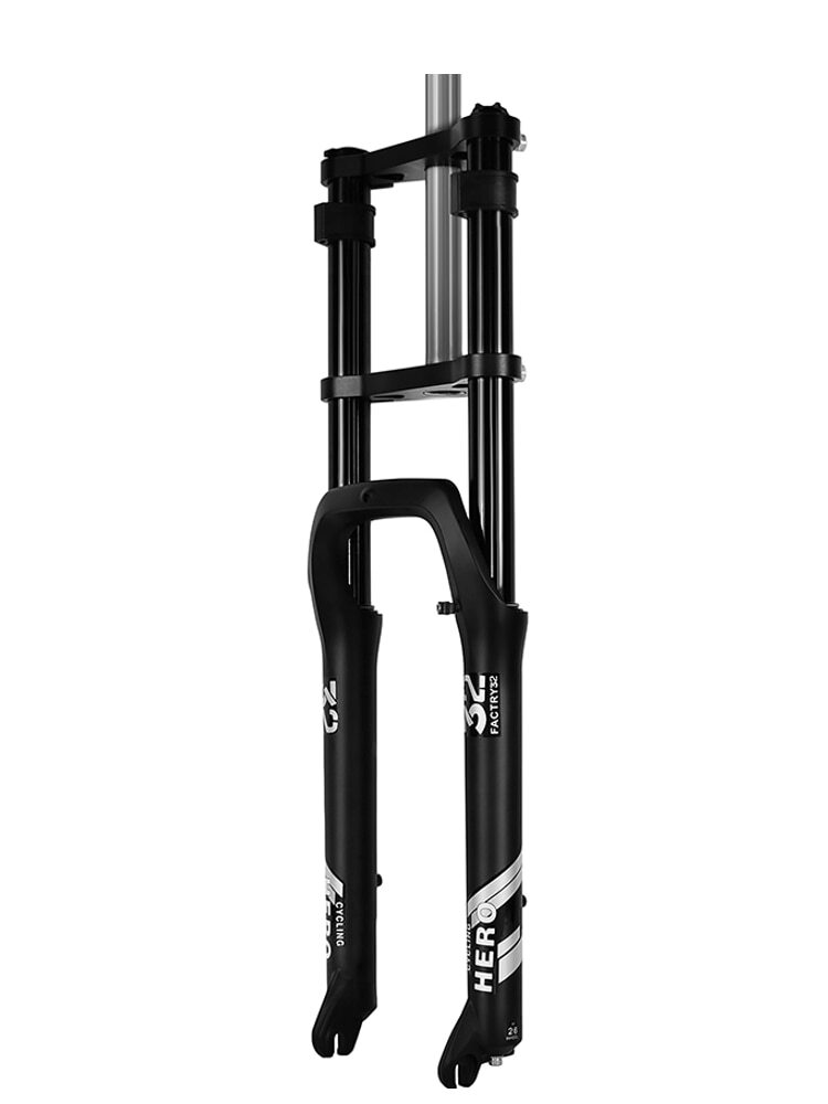 Mountain 20 26*4.0″ Fat Tire Spring Fork Double Shoulder 135Mm MTB Bike Electric