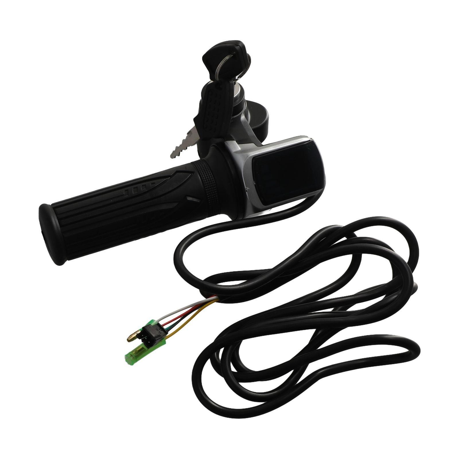 Throttle Grip Starter Metal Plastic Speed Shifter Power Indicator Sports