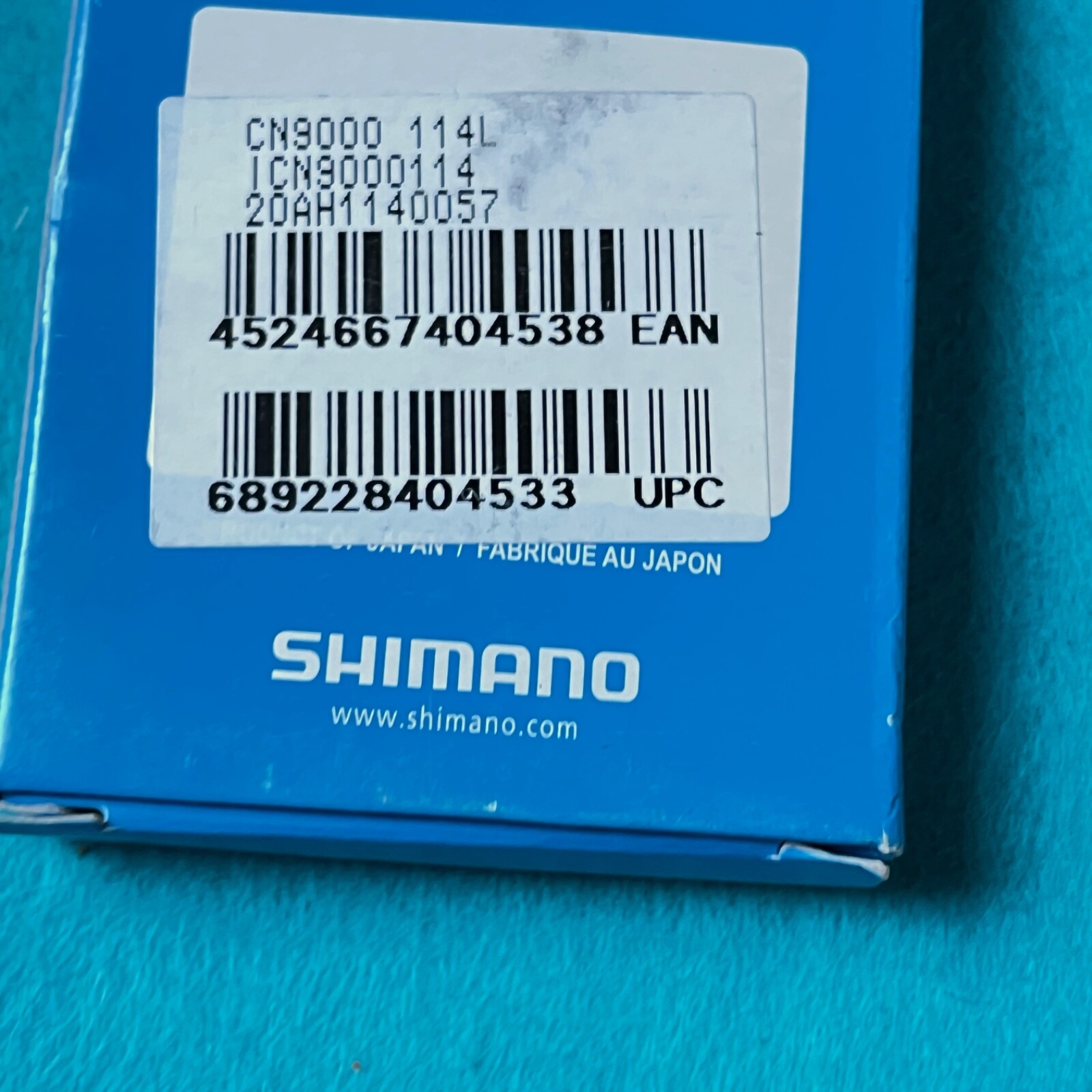 Shimano Dura Ace And XTR CN-9000 HG-EV 11S Chain New In Box Sil-Tec New Chain