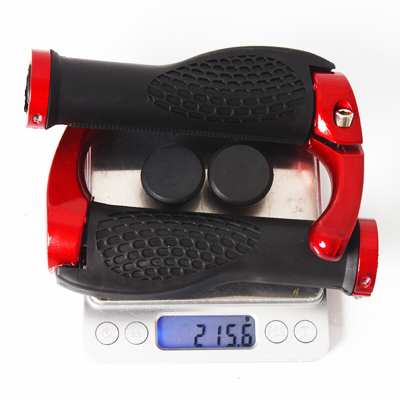 Ergonomic MTB Mountain Bike Bicycle Handlebar Rubber Grips Cycling Lock-On Ends
