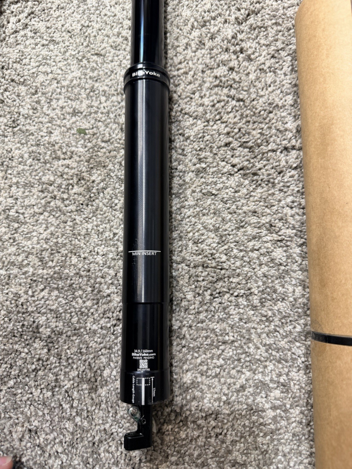 Bike Yoke Revive 2.0 34.9 x 160mm Dropper Post Excellent Condition