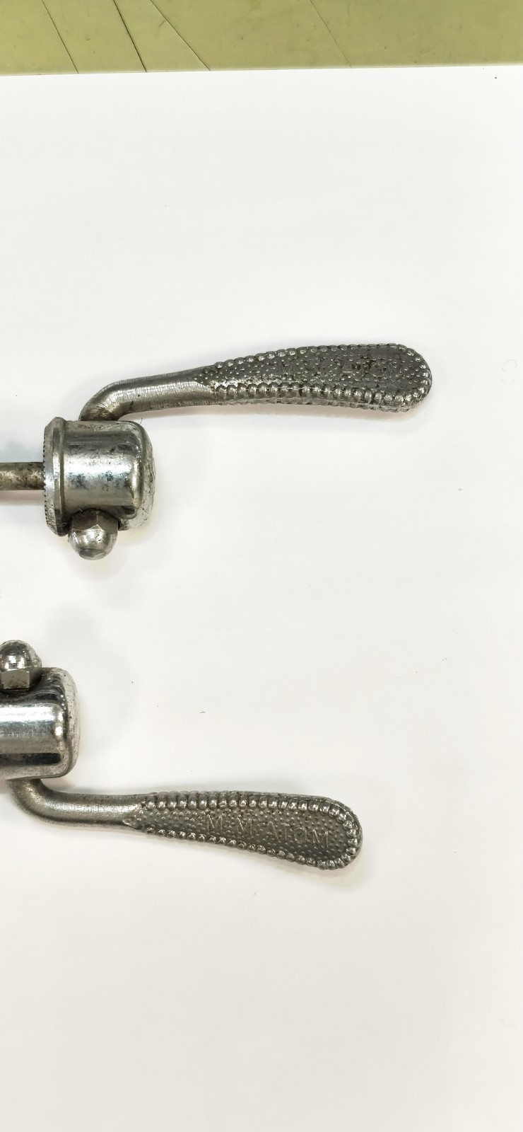 Vintage Maillard Atom Quick Release Skewers Set Front Rear Road Bike French 70s