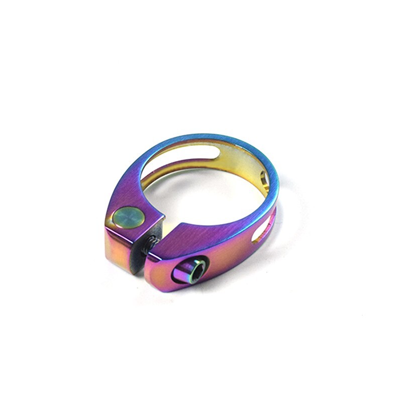 TIRIS Titanium Bicycle Seatpost Clamp Bike Seat Tube Collar clip 31.8/34.9