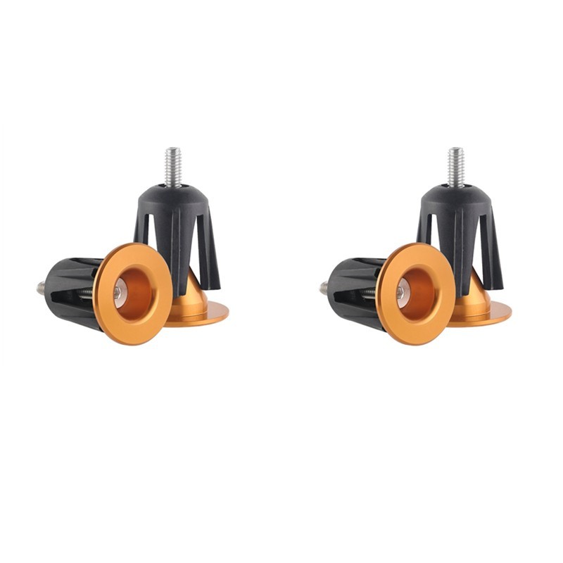 Colorful Aluminum Alloy Bicycle Handlebar End Secure Fit for Mountain Bike