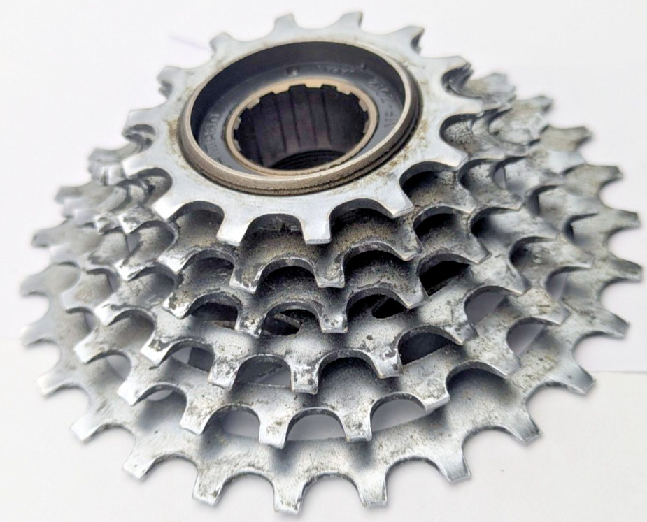 SHIMANO INDEX SIS JAPAN 6 Speed Freewheel 14 TOOTH 28 TOOTH MF-Z012 SILVER
