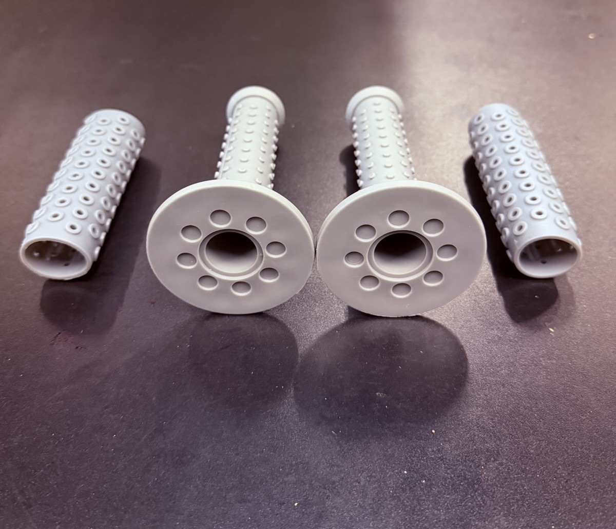 BMX/ Bicycle Handlebar Grips Gray