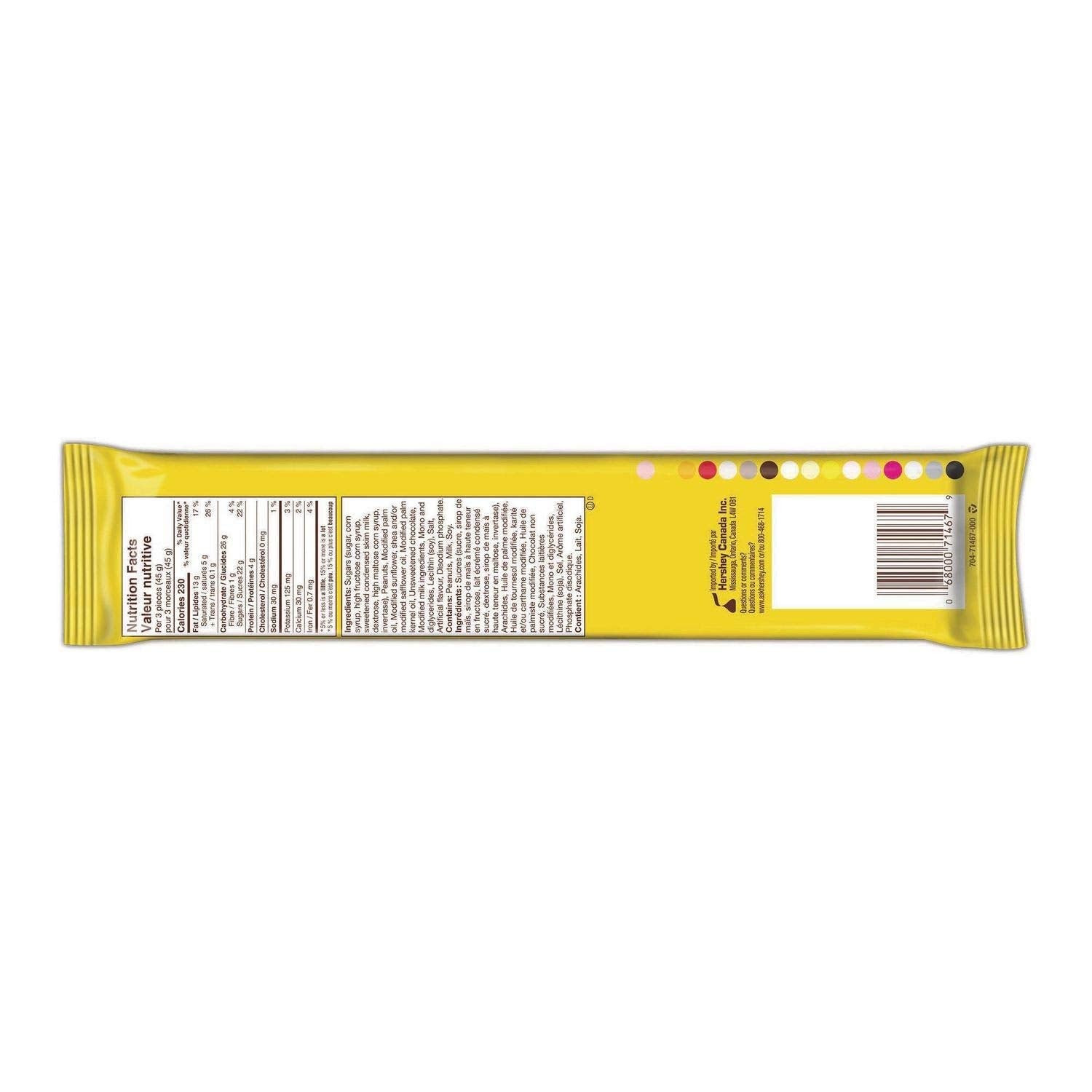 Oh Henry! Chocolate Bars – 8 x 15g (120g/4.5 oz.) mini snack bars {Imported from