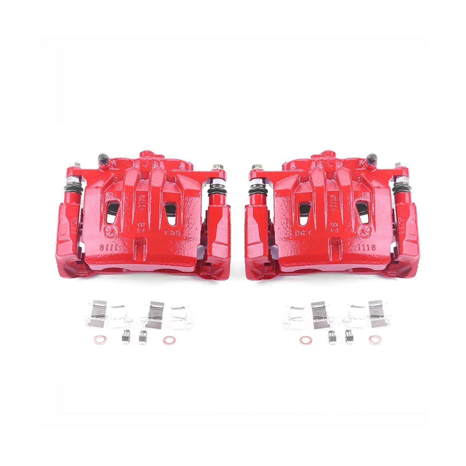 Power Stop S6274 Front Powder Coated Caliper Pair For Lexus RX350 2010-2018, …