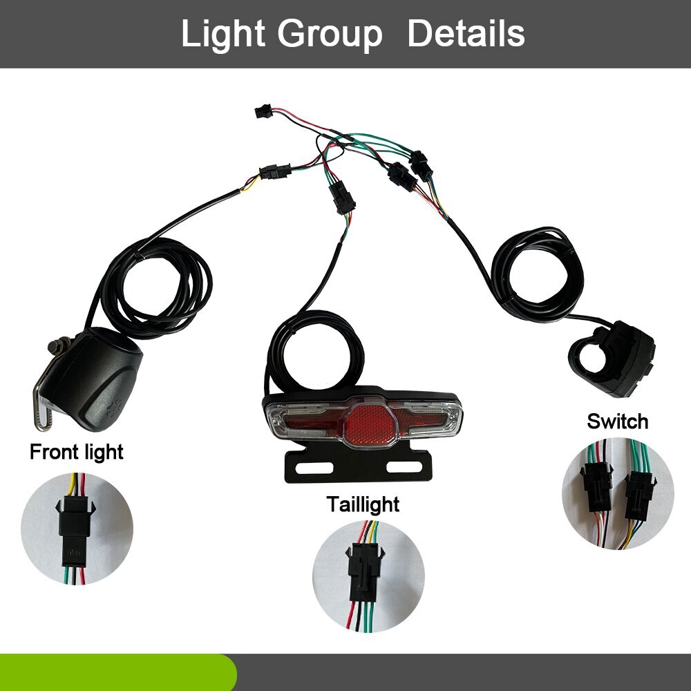36V 48V 15-35A E-bike Controller Kit with Display for Electric Bike Parts