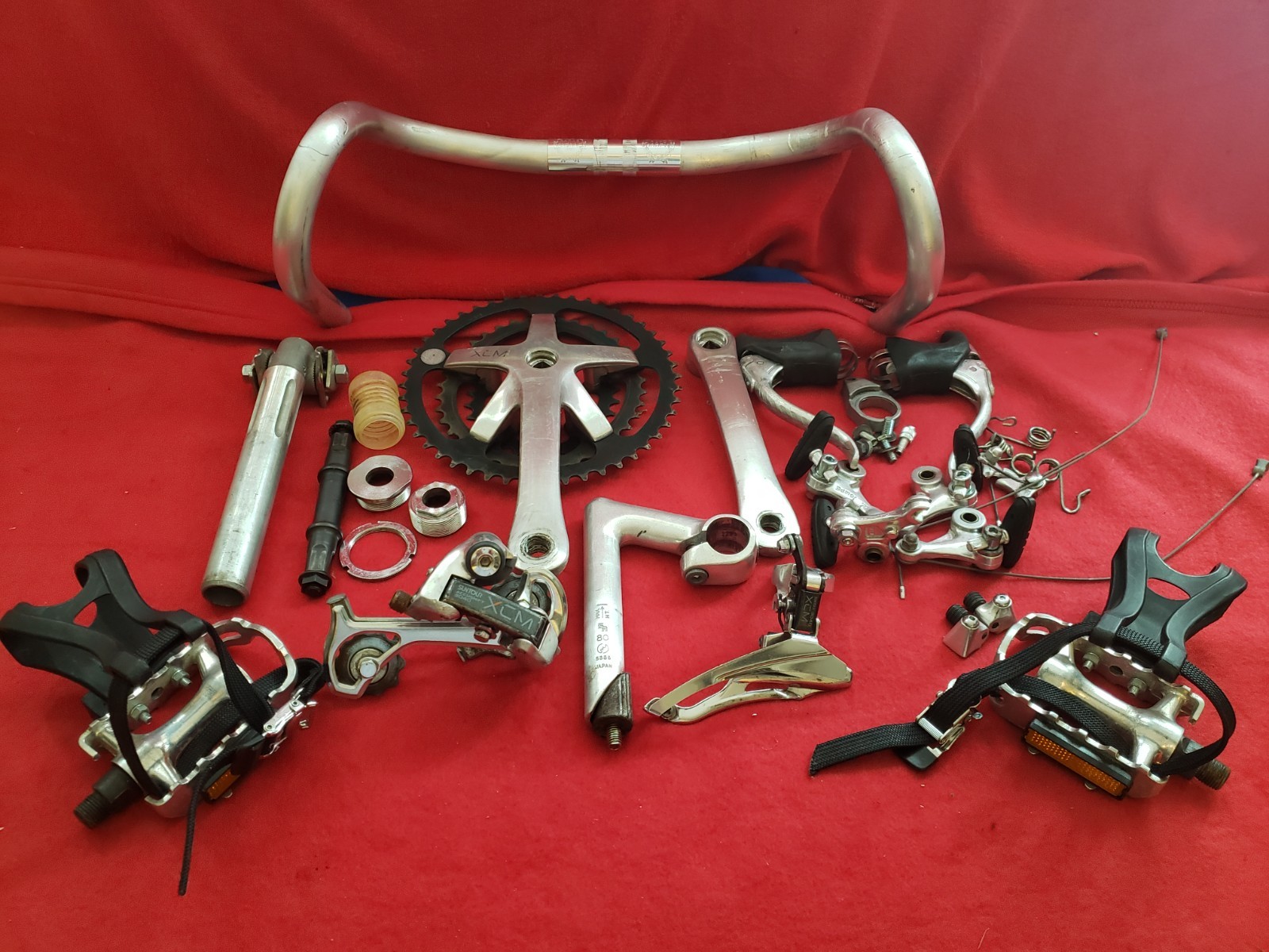 Vintage Suntour XCE Groupset Fits Miyata Trek Fuji 6speed