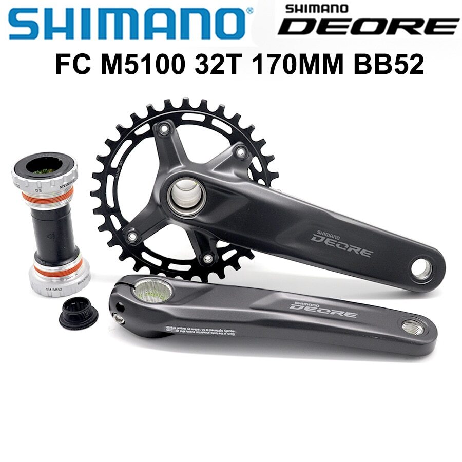 SHIMANO Deore 1X10 10Speed MTB Groupset M5100 Crank&M4100 Kits M6100 MT200 Brake