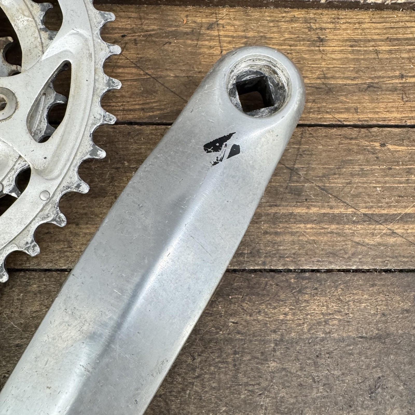 Vintage Sugino Triple Crankset 175mm Specialized Strongarm 42/32/22T 90s MTB