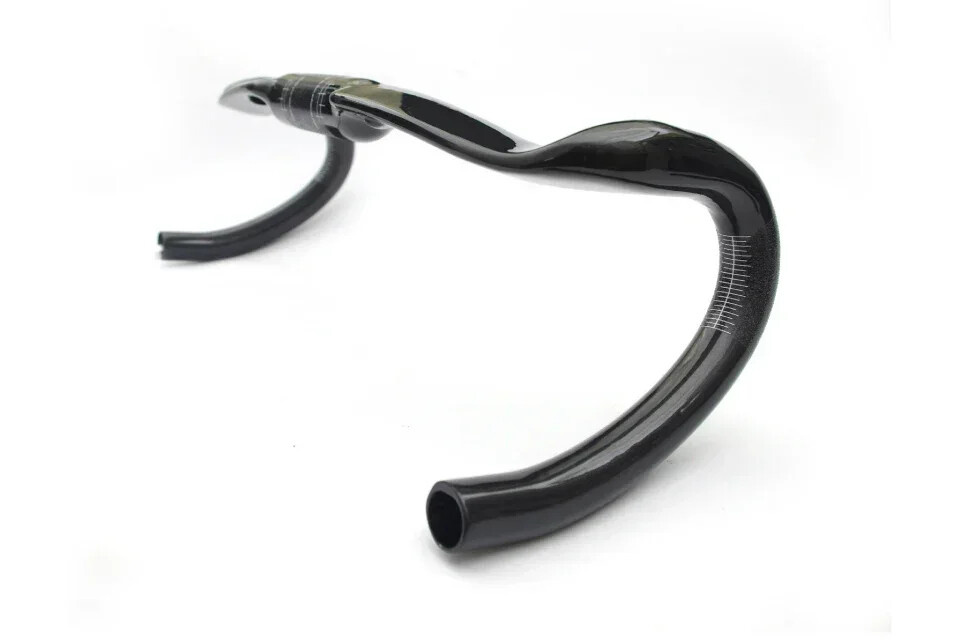 Full Carbon Fiber Road Bike Handlebar Matt/Gloss Black 31.8*380/400/420/440mm