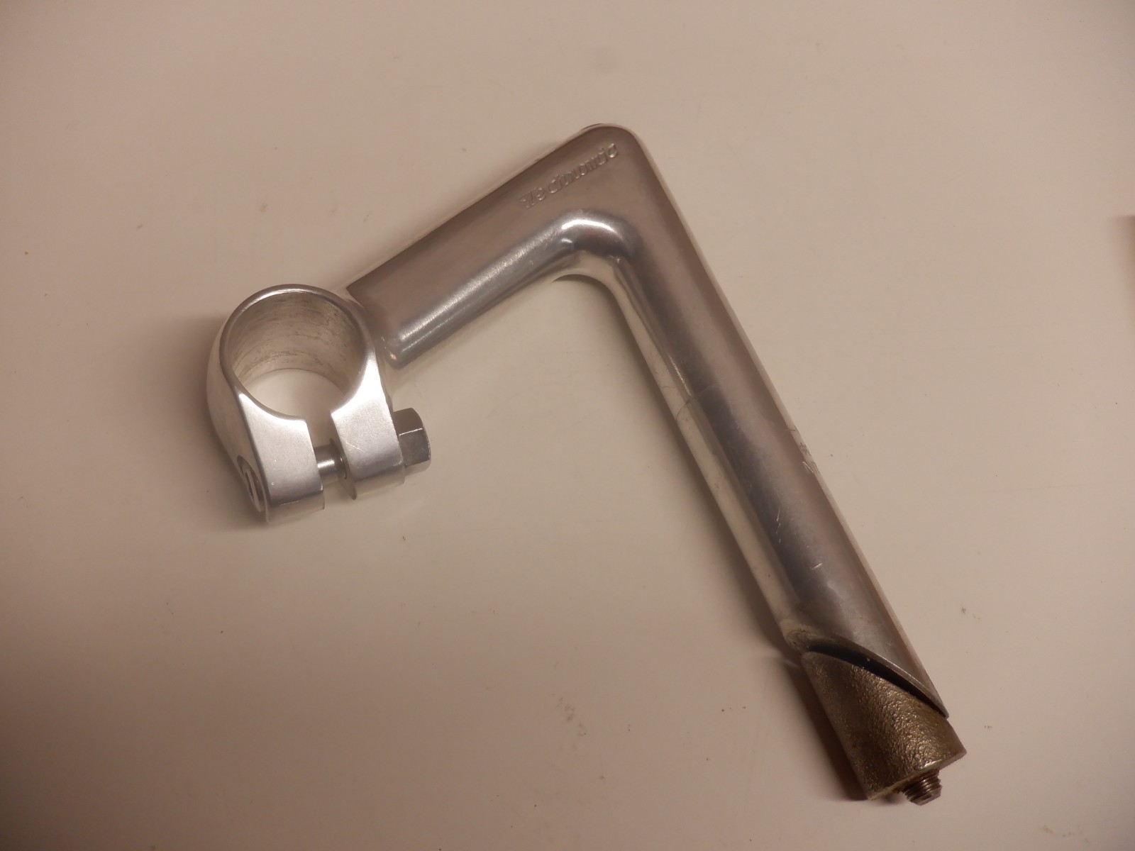 Vintage Nitto «Technomic» Stem – 9 cm -22.2 -25.4 clamp -Silver -NOS «Take off»