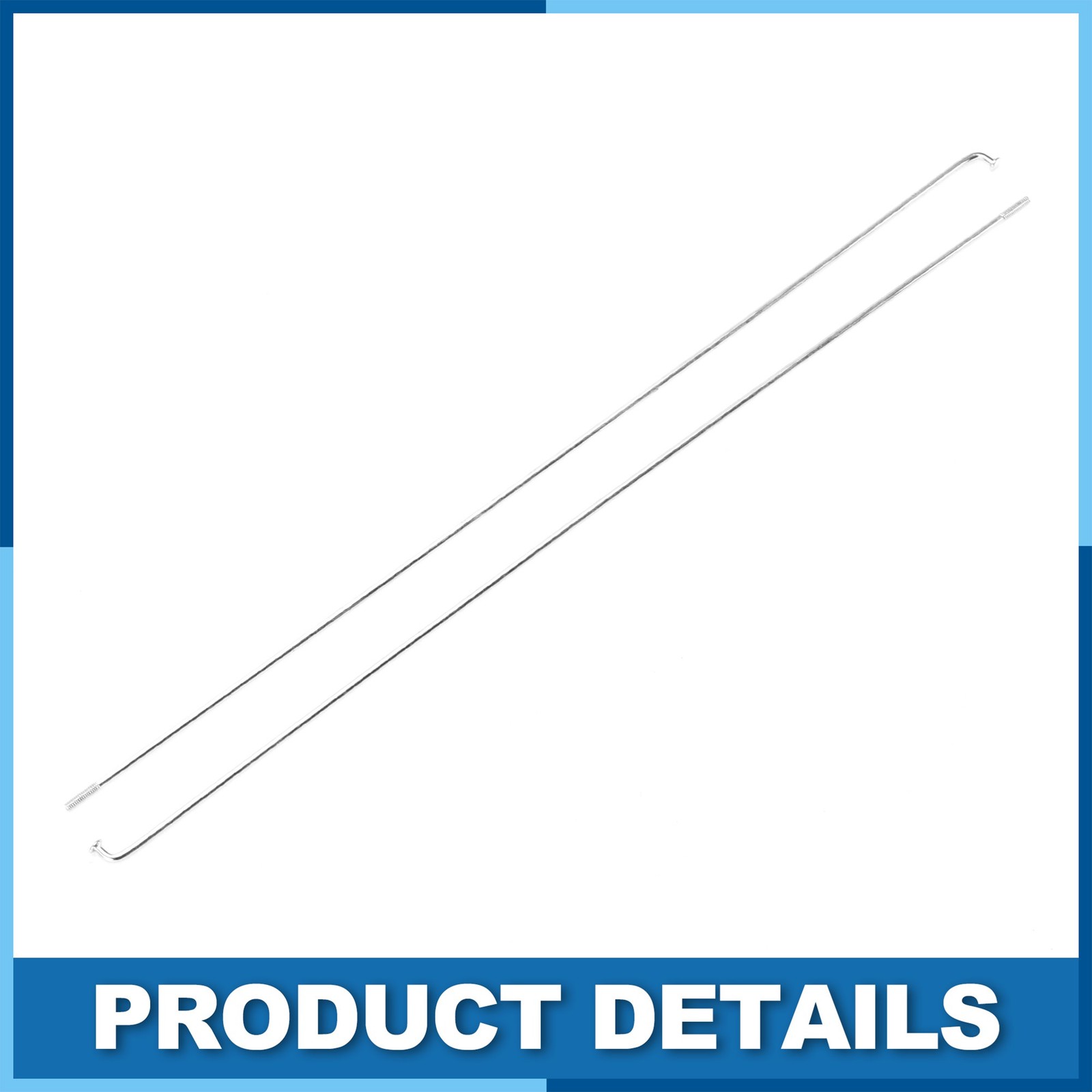 Bike Bicycle Spokes 14G 260MM Mountain Bike Spokes Silver 36Pcs