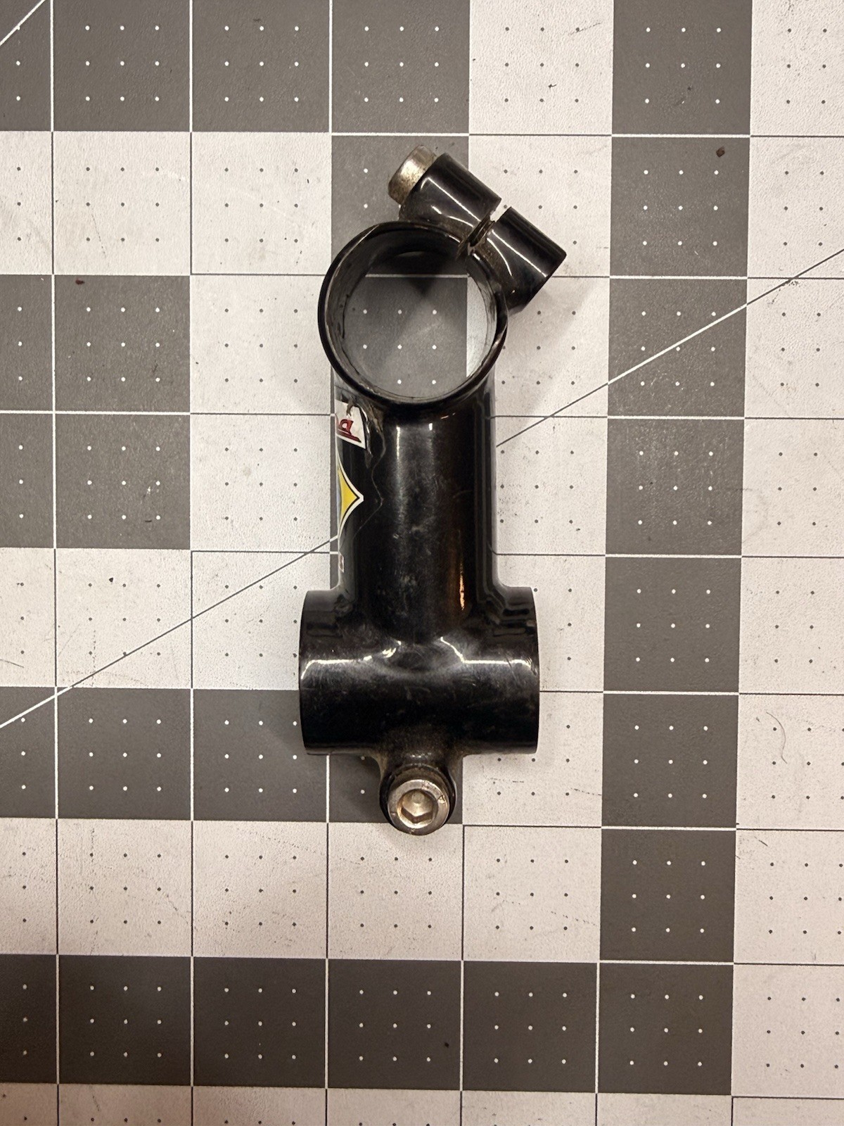 Vintage Salsa Cycles 1in Threadless Stem 25.4 Mm Clamp Black Steel MTB 90s