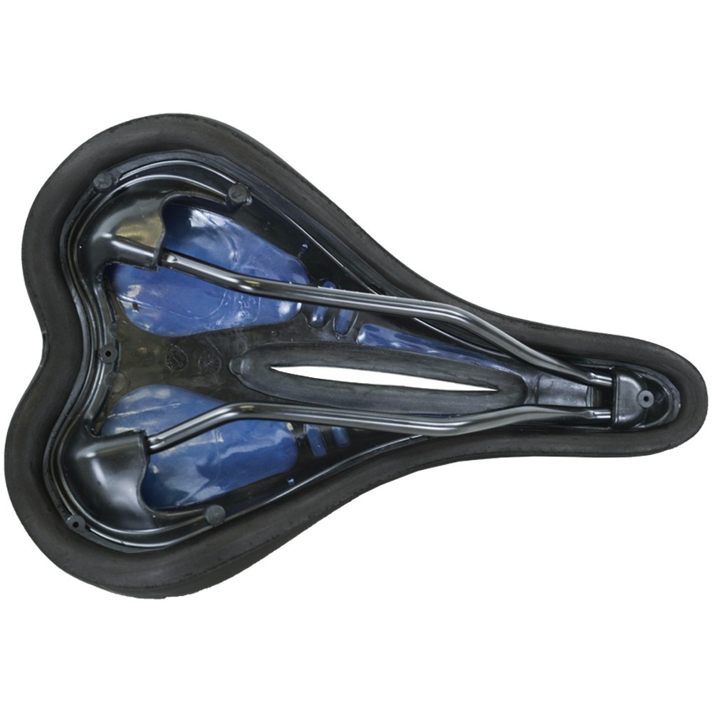 Serfas EG-DDMCT E-Gel Dual Density Mens Cut-Out Saddle – 10″ x 6.8″