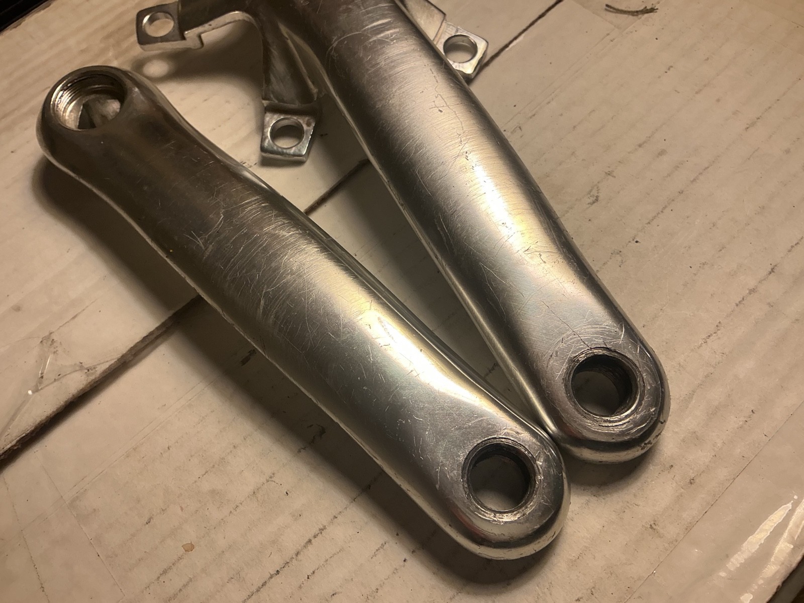 BMX kids cranks pair 165 mm 110 BCD