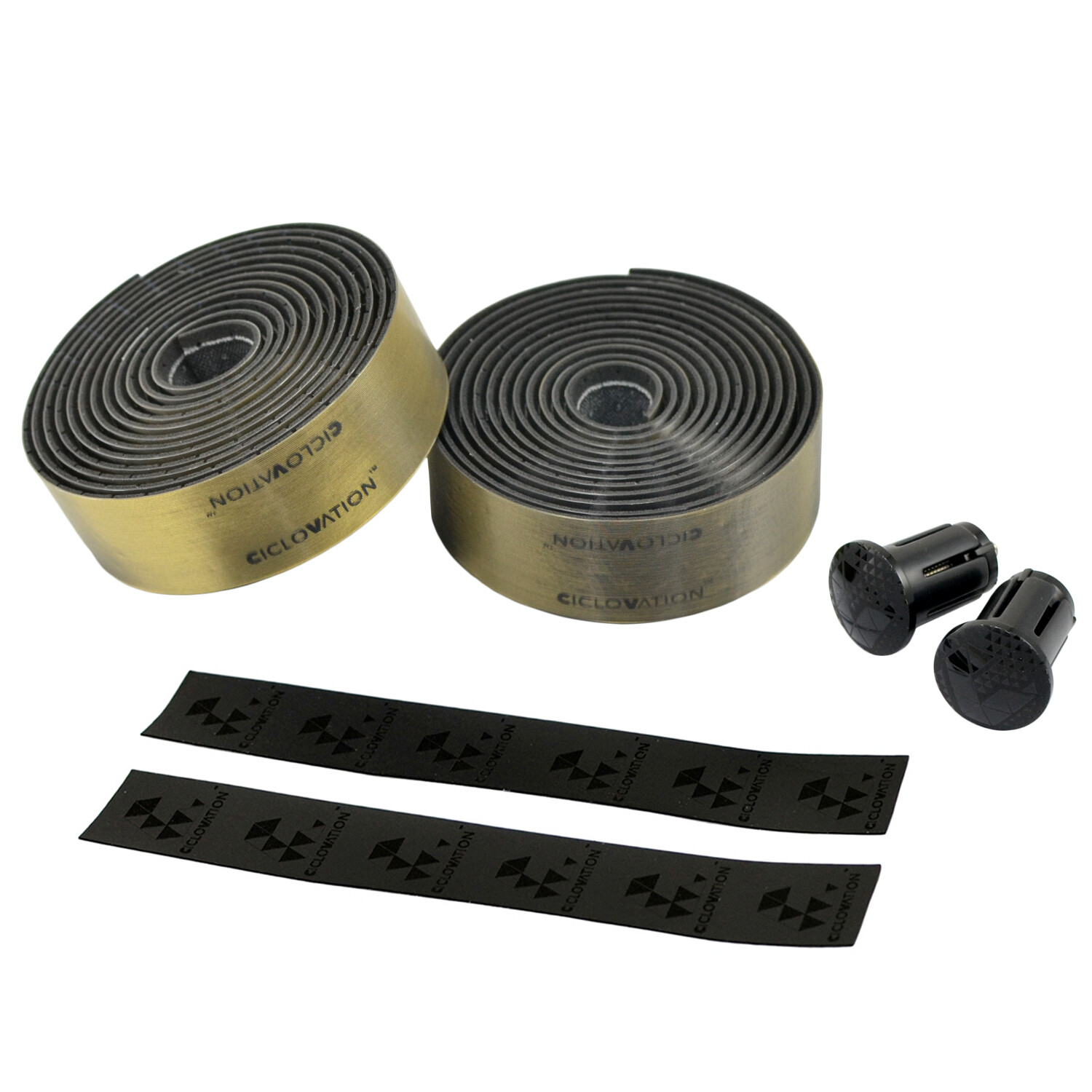 CICLOVATION Premium Halo Touch Bar Tape Road Handlebar Tape ,Gold Mine