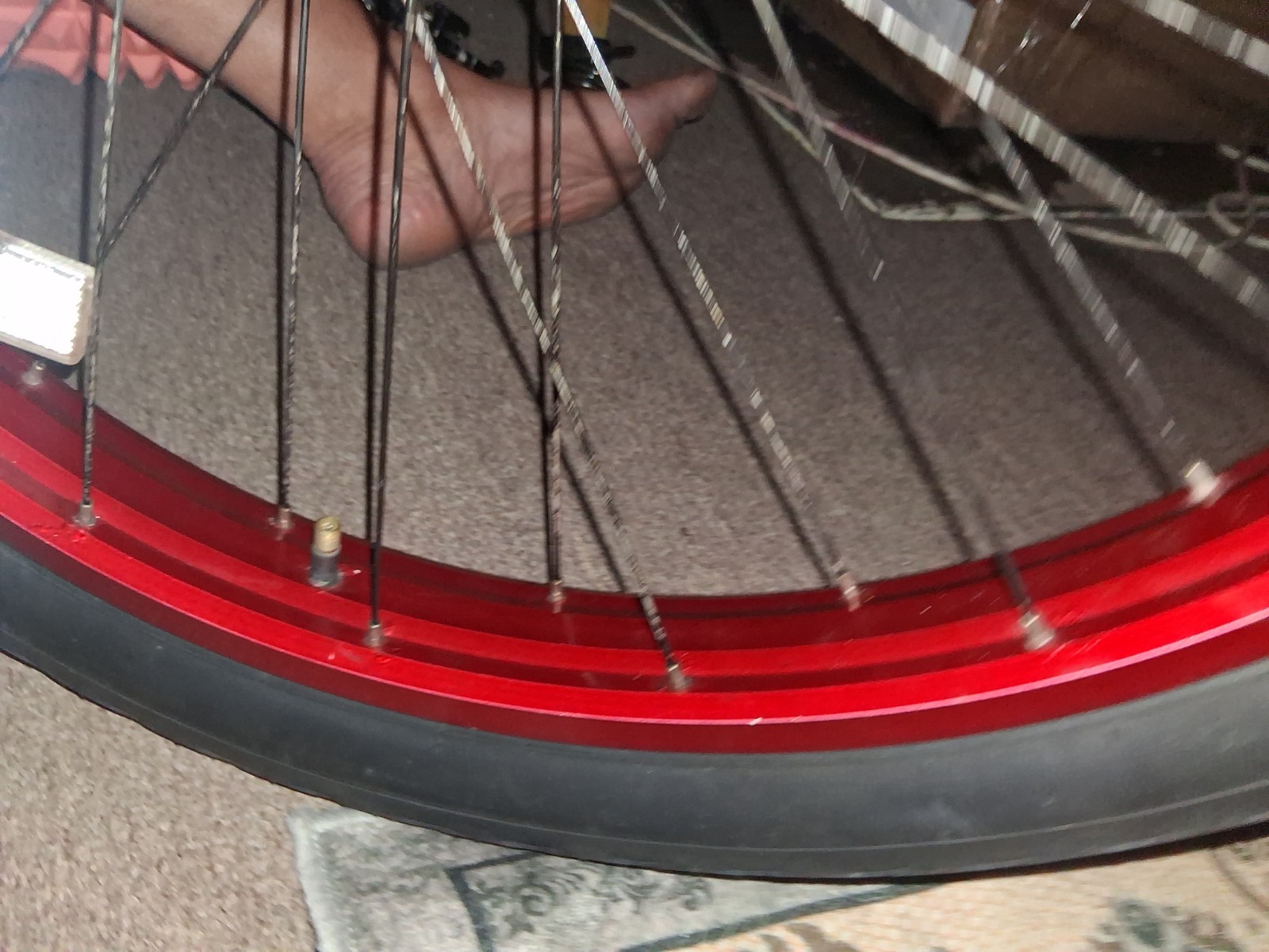 26″ X 3.0 75MM REAR FAT TIRE ALUMINUM RIM CRUISER BRAKE WITH TIRE/Tube 3.45″