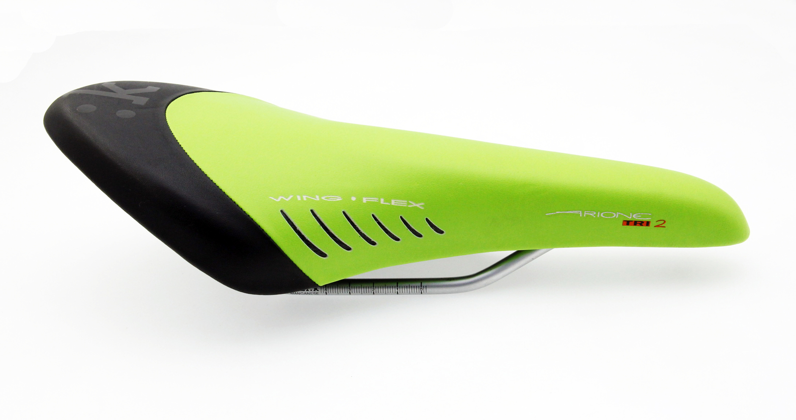 Fizik Arione Tri 2 Triathlon Biking Saddle Manganese-Rails Seat In Green