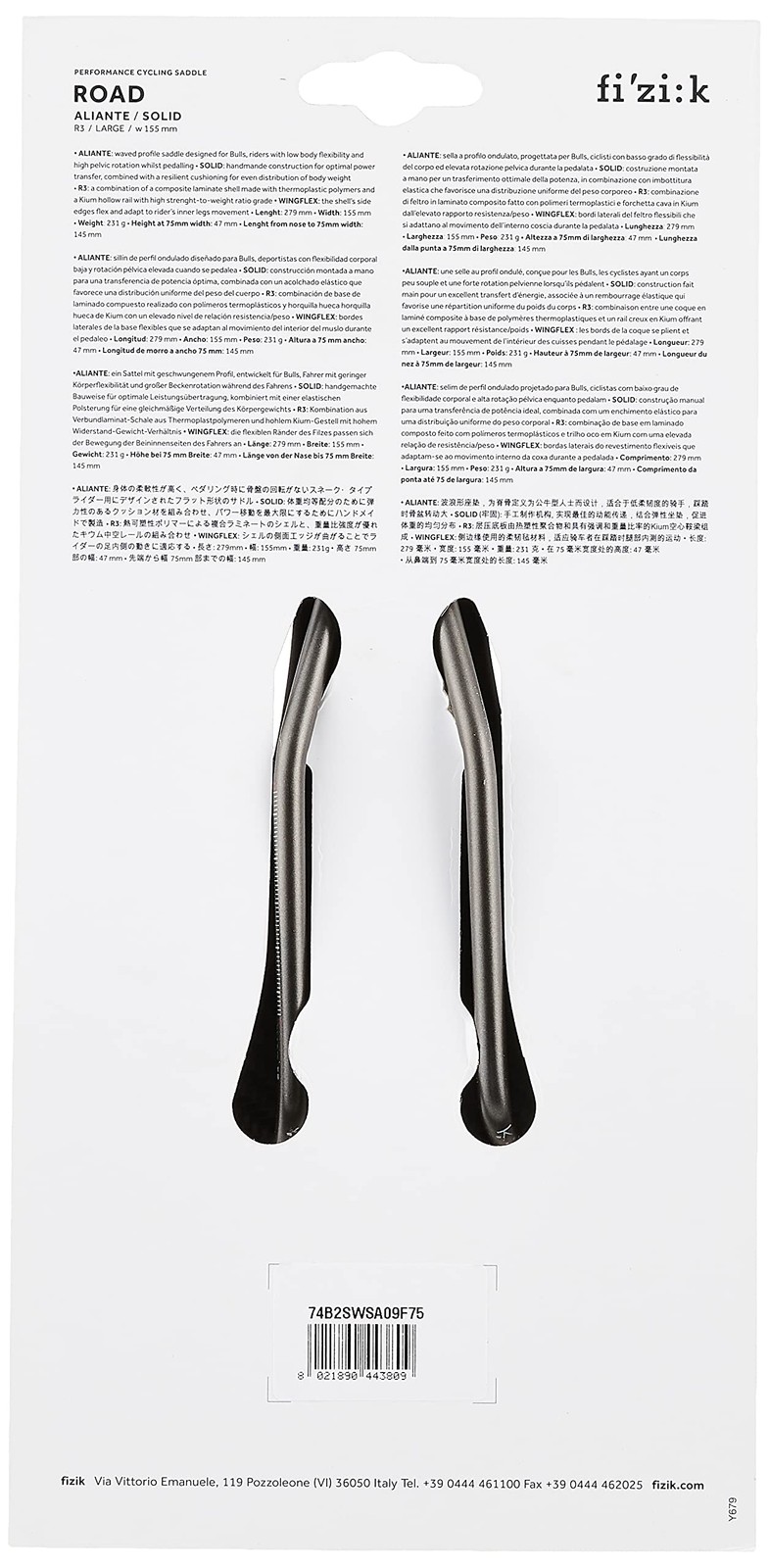 Fizik Aliante R3 – – –