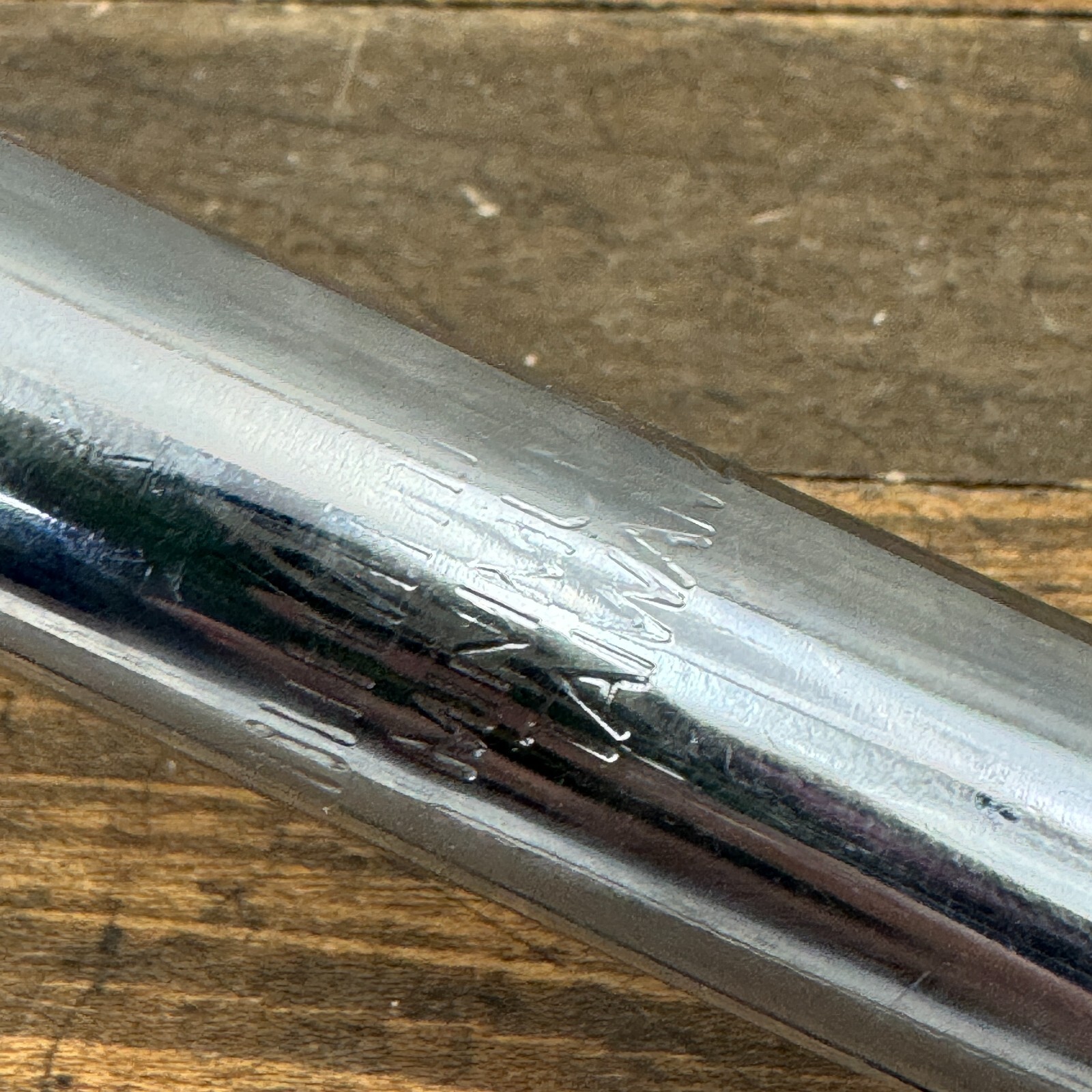 Old School BMX Black Ops Seatpost BENT 4130 Chromoly Steel 22.2 mm CRIMP
