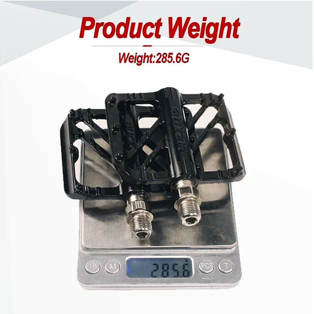 Flat/Platform Pedals 3 Bearings Mountain Bike 9/16» Aluminum For Shimano Pedals