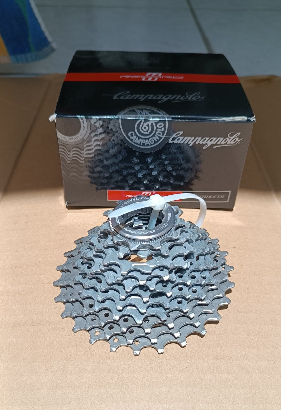 Campagnolo Record 11-Speed 11-27T Bicycle Cassette – Silver
