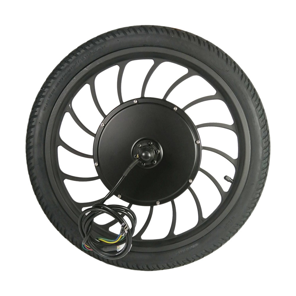36V 48V 52V 1000W EBike Front or Rear Integral Wheel Conversion Kit 16″ 20″
