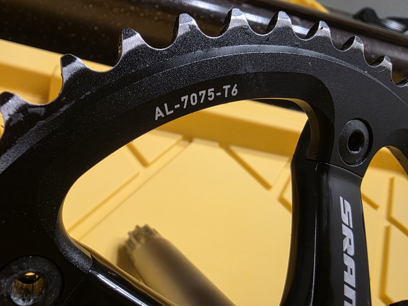 Sram Omnium Crankset 165mm, Track, Fixed Gear, Bike, 144 BCD, Black