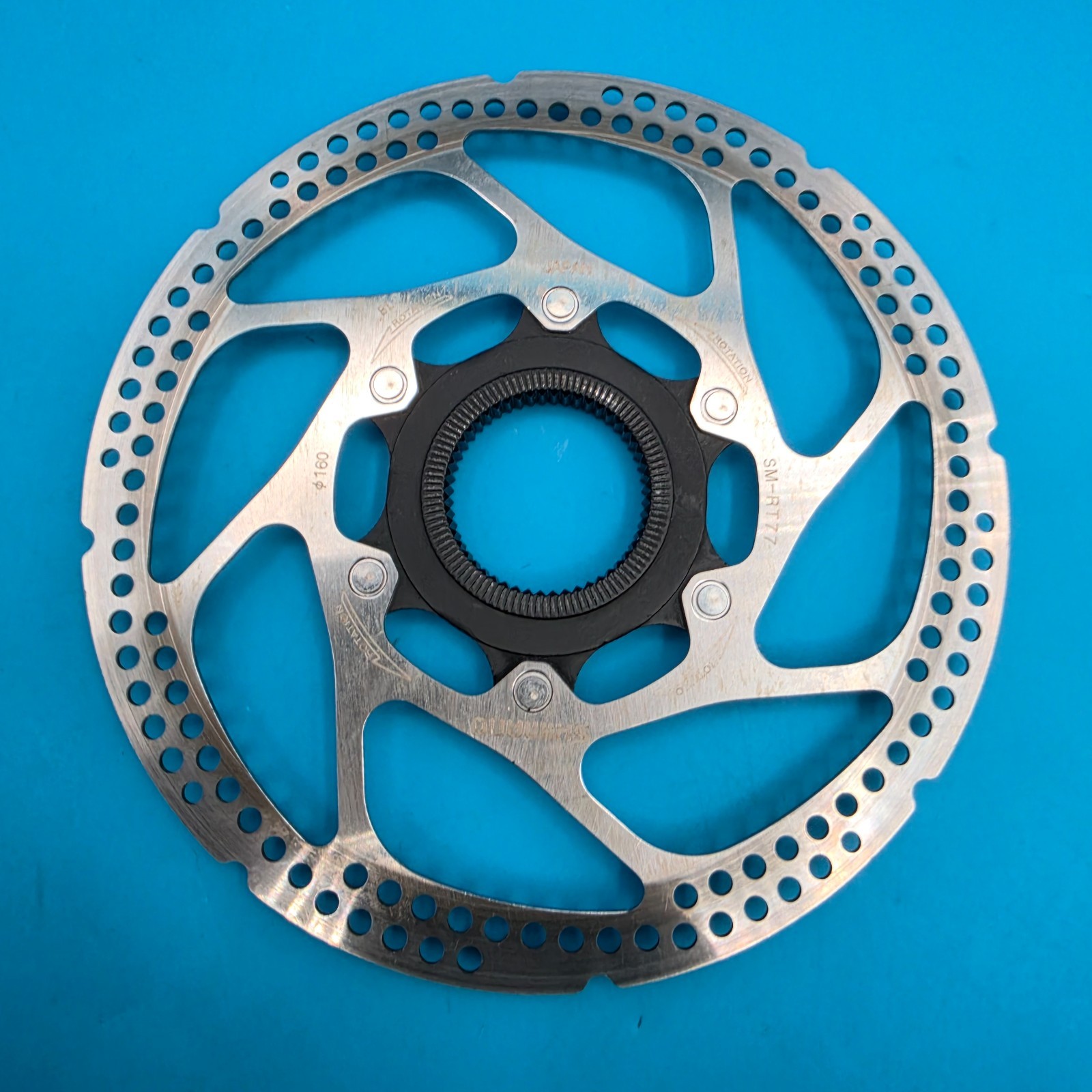 Shimano SM-RT77 160mm Center Lock Disc Brake Rotor & Lockring – 1 Pair g6